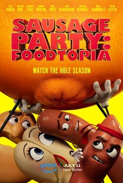Sausage Party Foodtopia Season 2 ปาร์ตี้ไส้กรอก:ฟู้ดโทเปีย ซีซั่น 2 ตอนที่ 1-8 พากย์ไทย